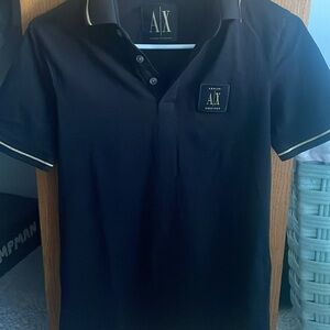 Armani Exchange Black XS Polo